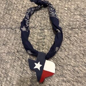 Texas State Bandana Necklace